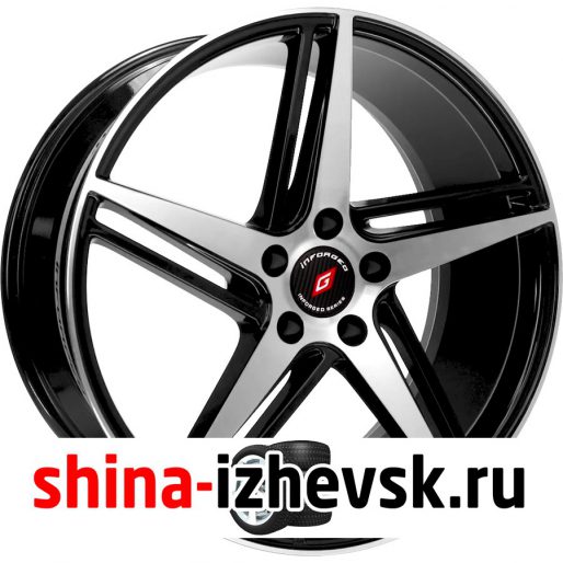 Колесный диск INFORGED IFG31 8xR18 5×114.3 ET45 DIA67.1 чёрный глянцевый полностью полированный в Ижевске